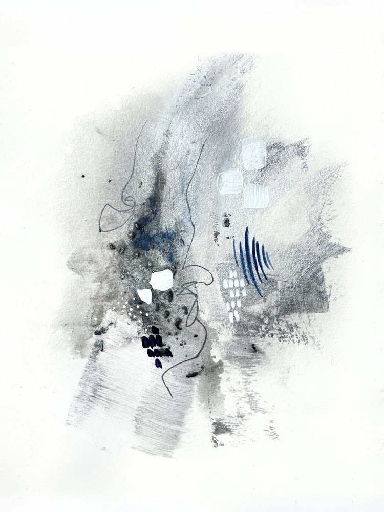 「アブストラクト・モノクローム・フロー」 作： 