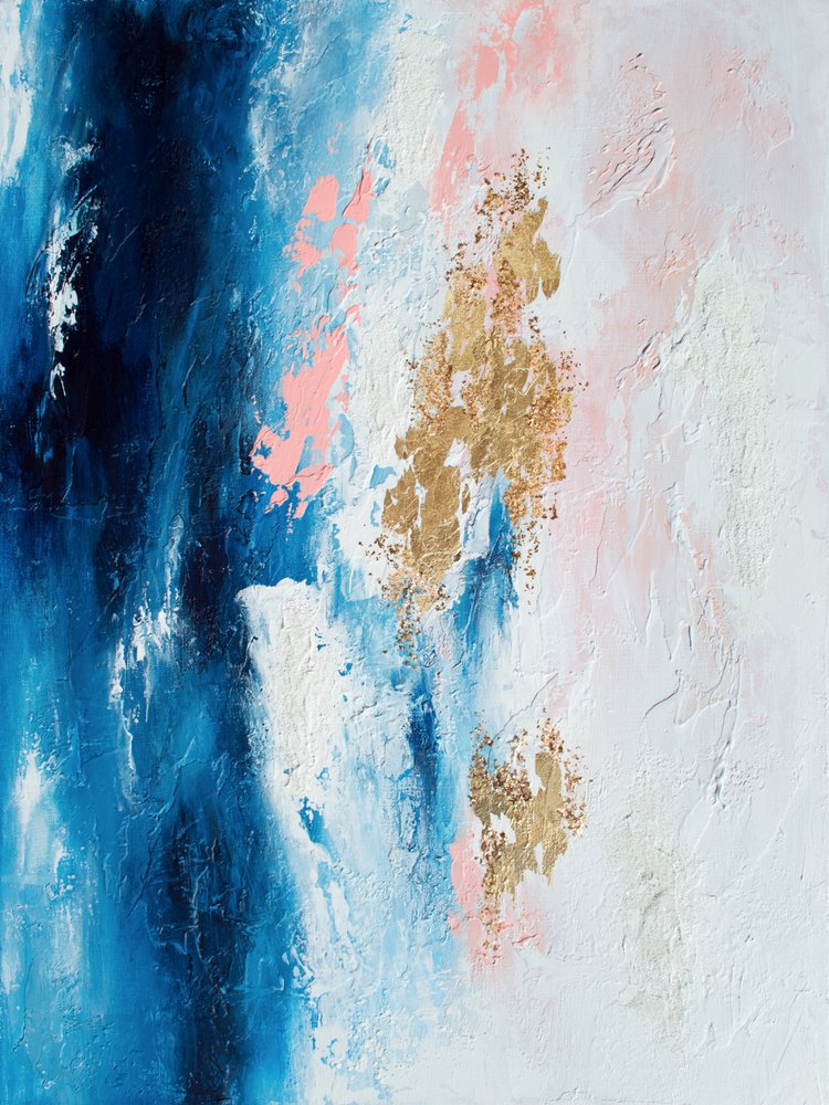 「Azure Gold Currents」 作： 