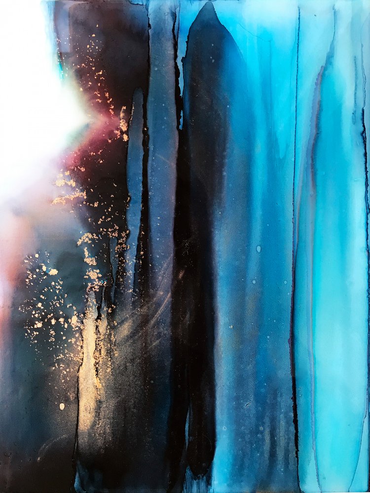 ディープ・ブルー・ゴールド・フロー 作： 