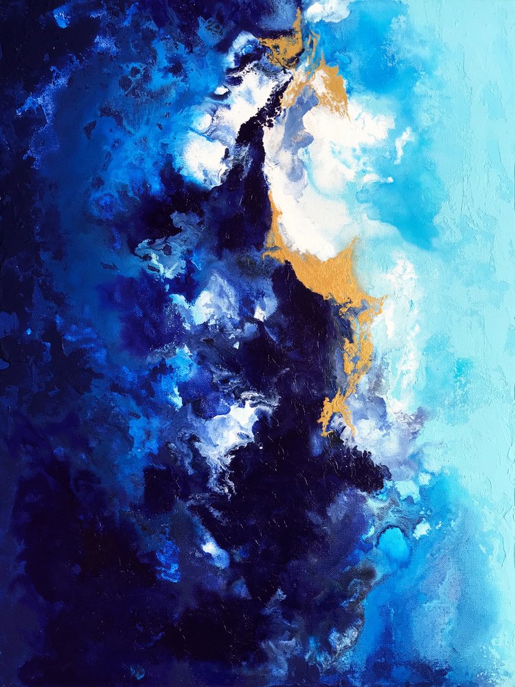 ディープ・ブルー・ゴールド・フロー 作： 