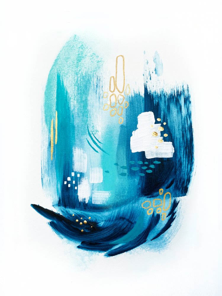 フルイド・アクア・ゴールド・ムーブメント 作： 