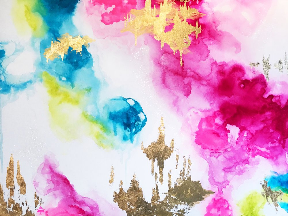 ゴールデン・ピンク・ブルー・インク 作： 