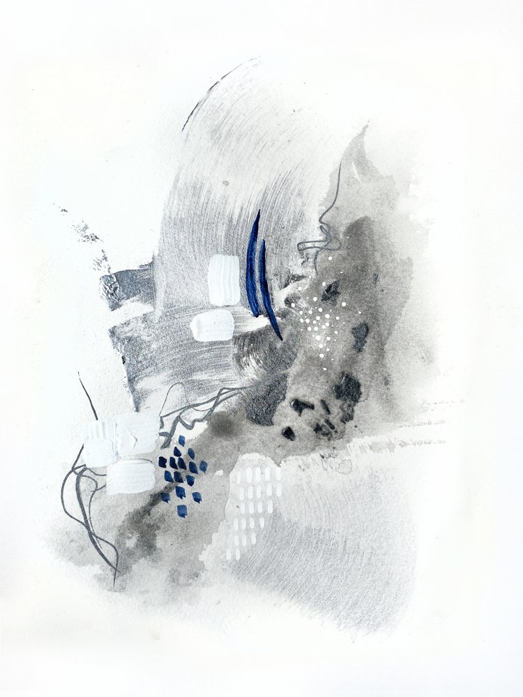 モノクローム・ブルーの印象 作： 