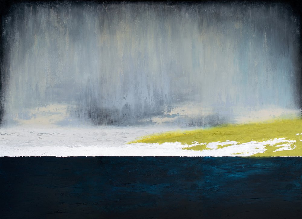 黄色い野原に降る雨 作： 