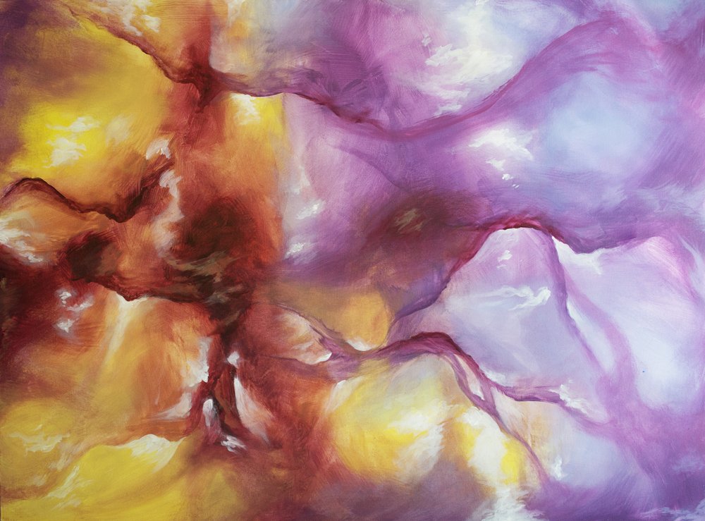 活気あふれる宇宙の流れ 作： 