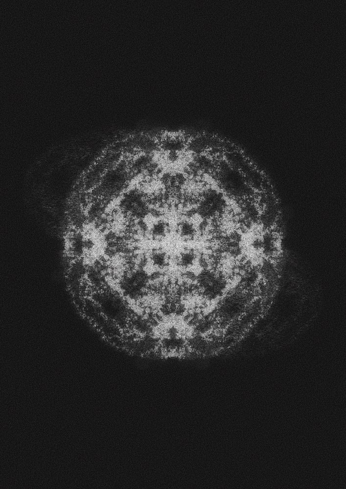 光り輝く抽象的な球体 作： 