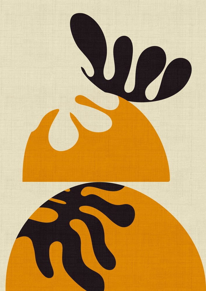 マティスの切り絵3 作： 