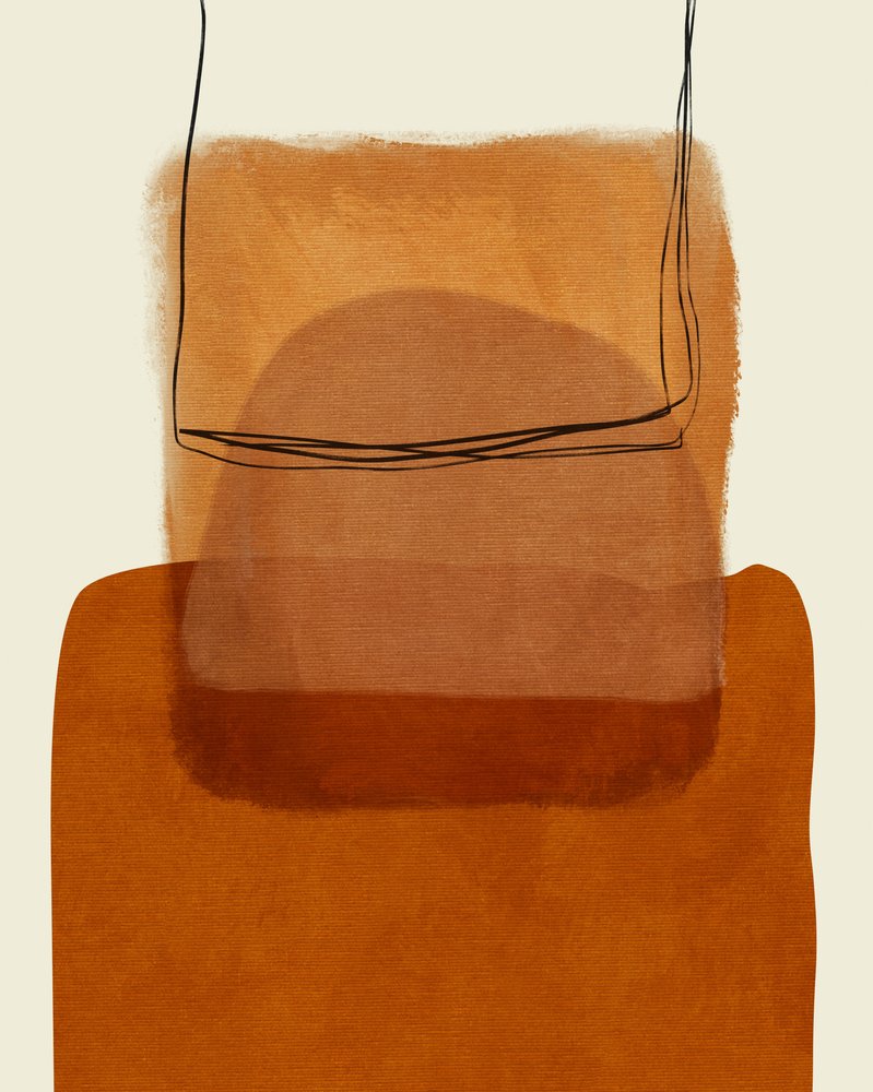 ペイントされた線 デサチュレーション コピー 作： 