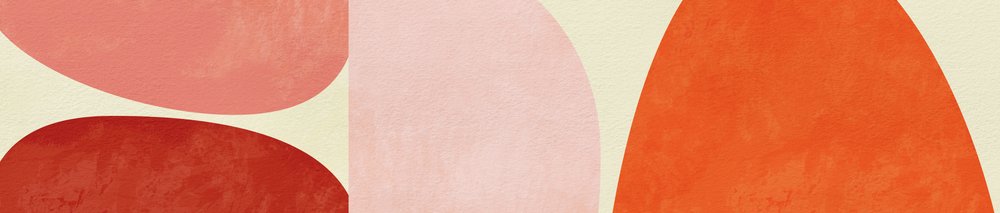 温かみのあるパステル調の幾何学模様 作： 