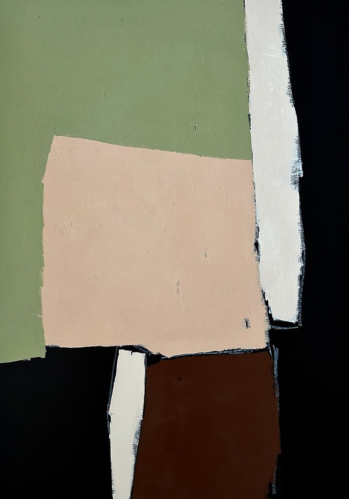 抽象的な土の造形 作： 