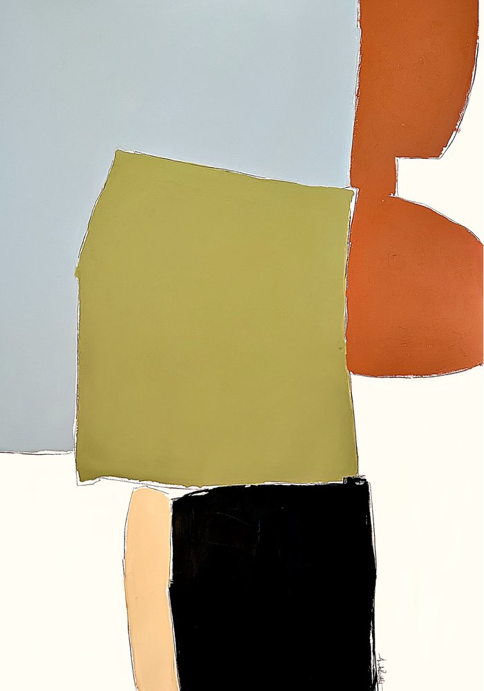 控えめな抽象的な造形 作： 