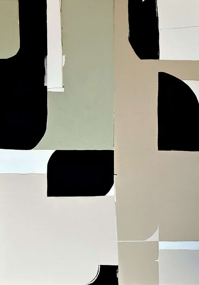 ニュートラルカラーのブロック 作： 