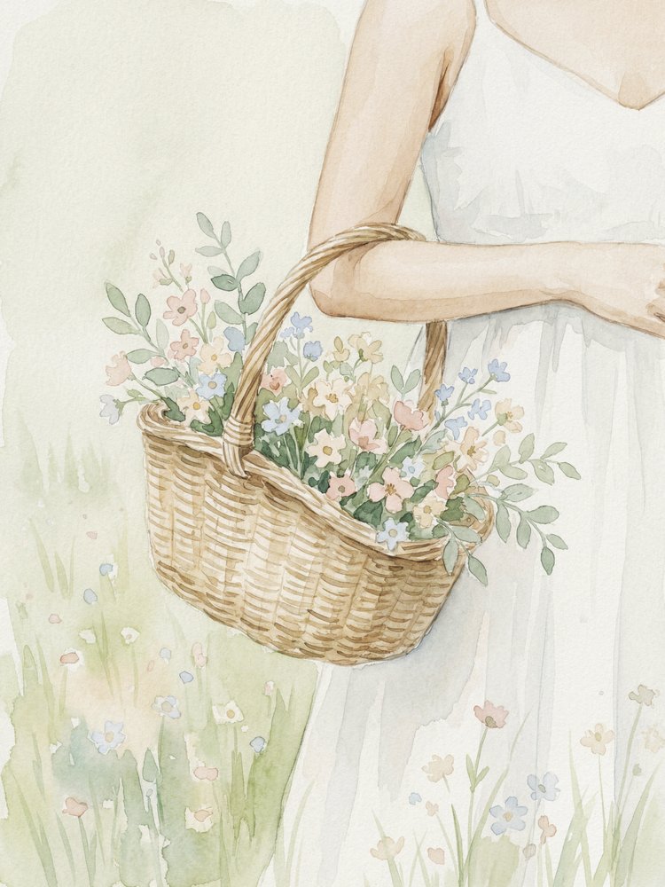 野の花のブーケ 作： 