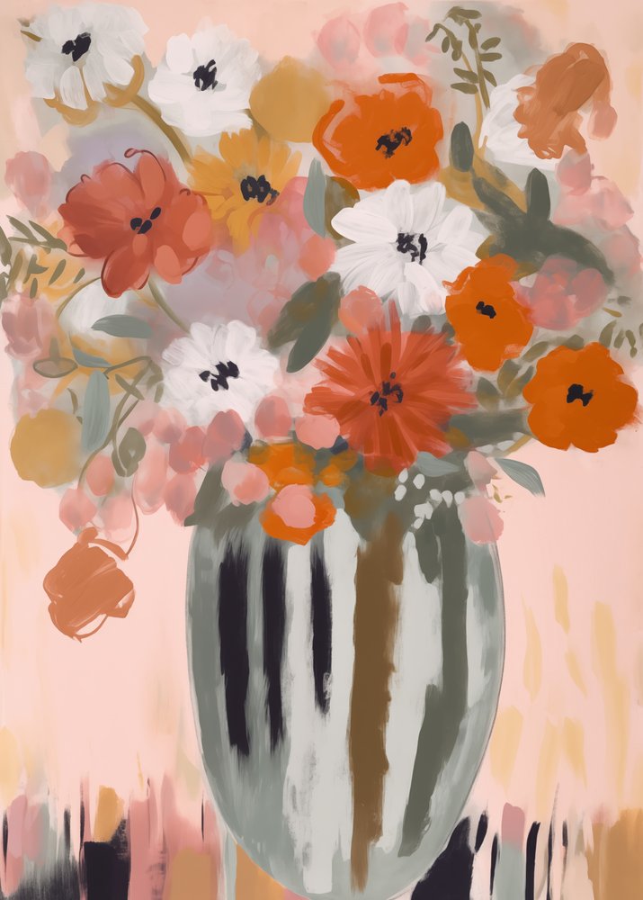 絵画的な花束 作： 