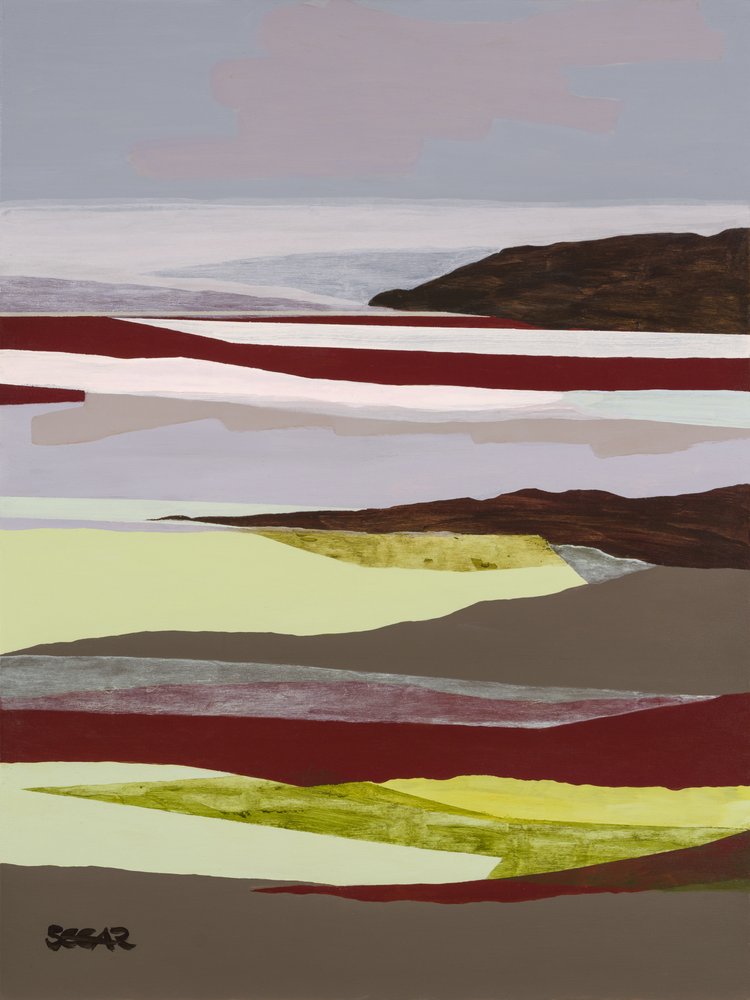 静謐な抽象風景 作： 