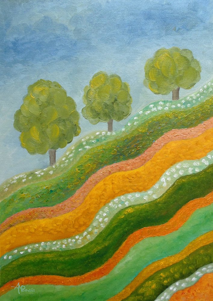  作： 