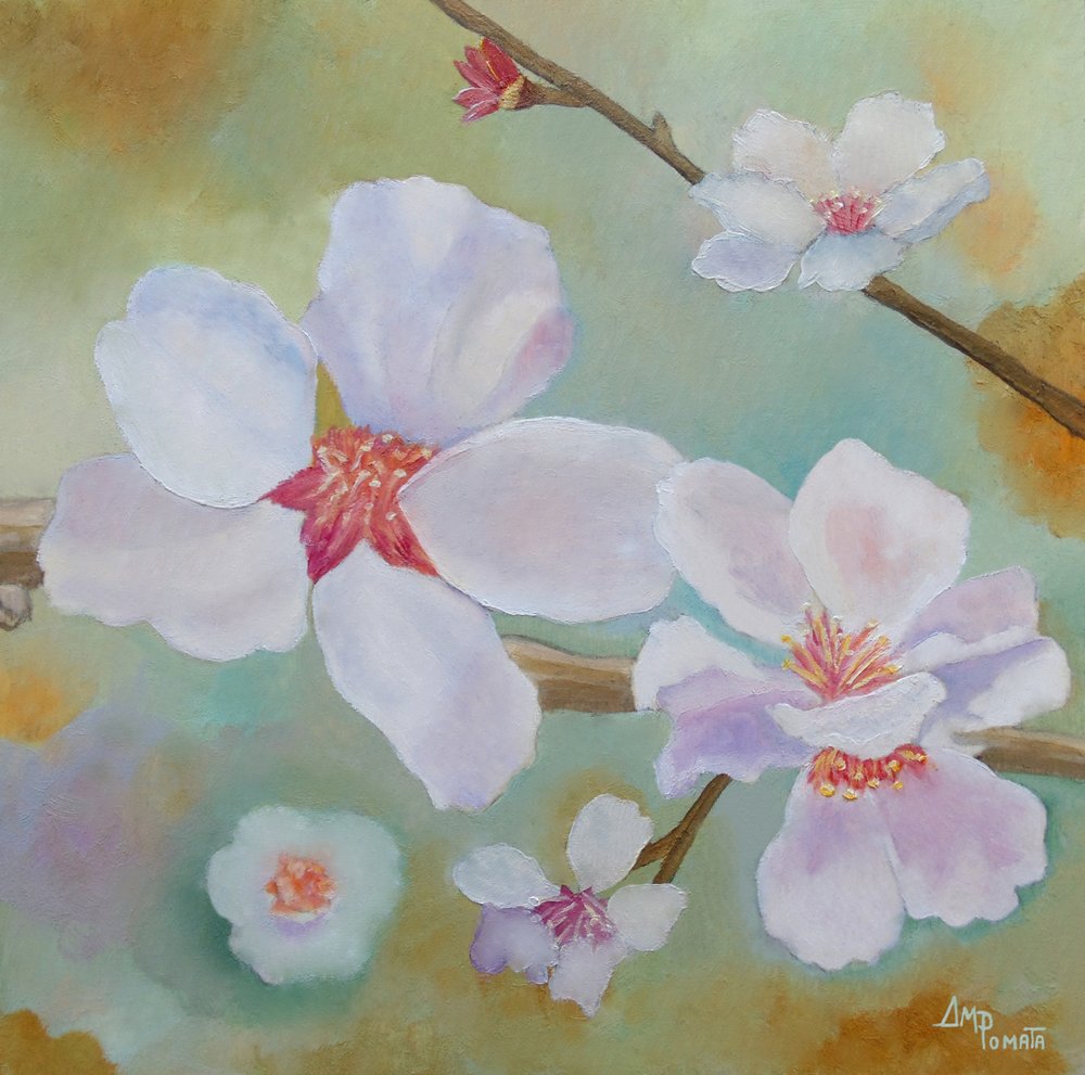 優しい春の花 作： 