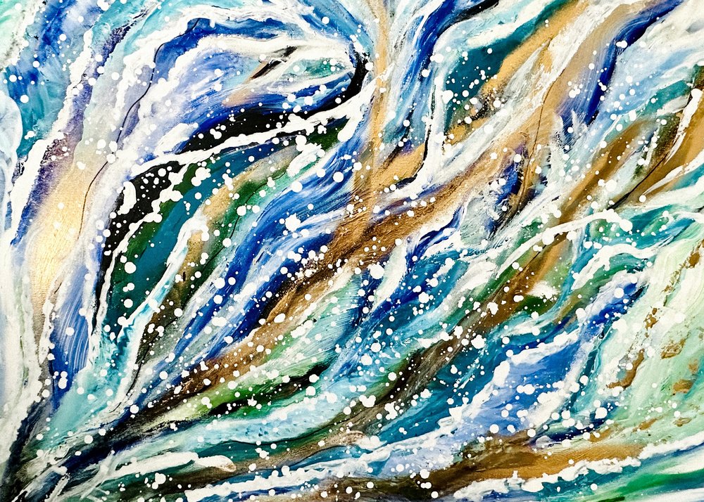 きらめく海の流れ 作： 