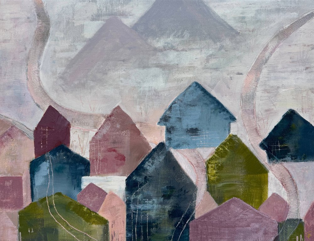 居心地の良い山間の村 作： 