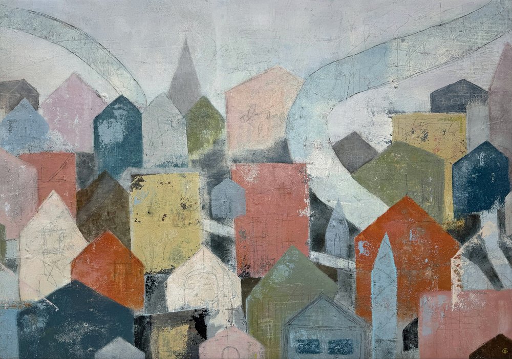 風変わりな村の家々 作： 