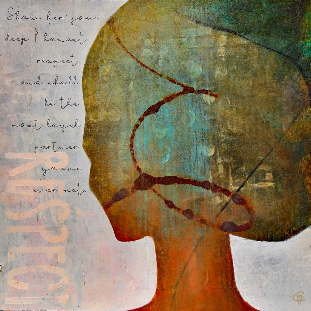 深く尊敬される女性 作： 