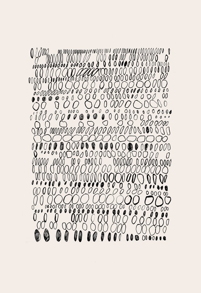 オーガニック・ペブル・グリッド 作： 