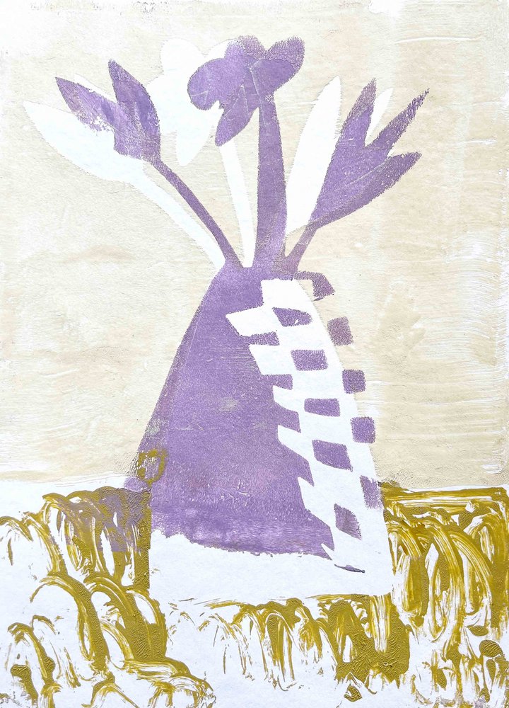 静物画の版画 作： 