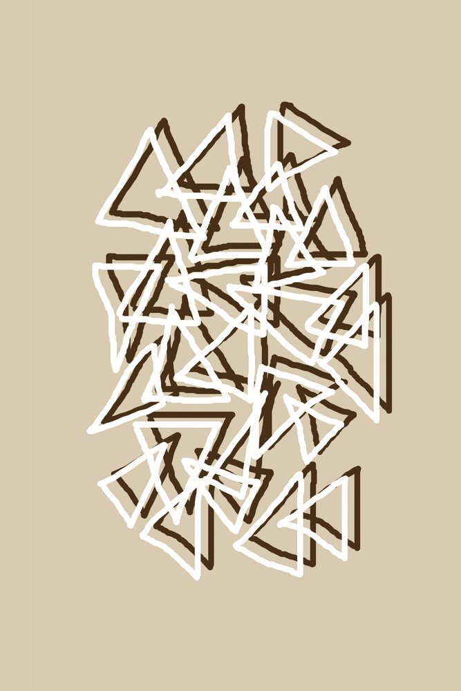 動的幾何学的三角形 作： 