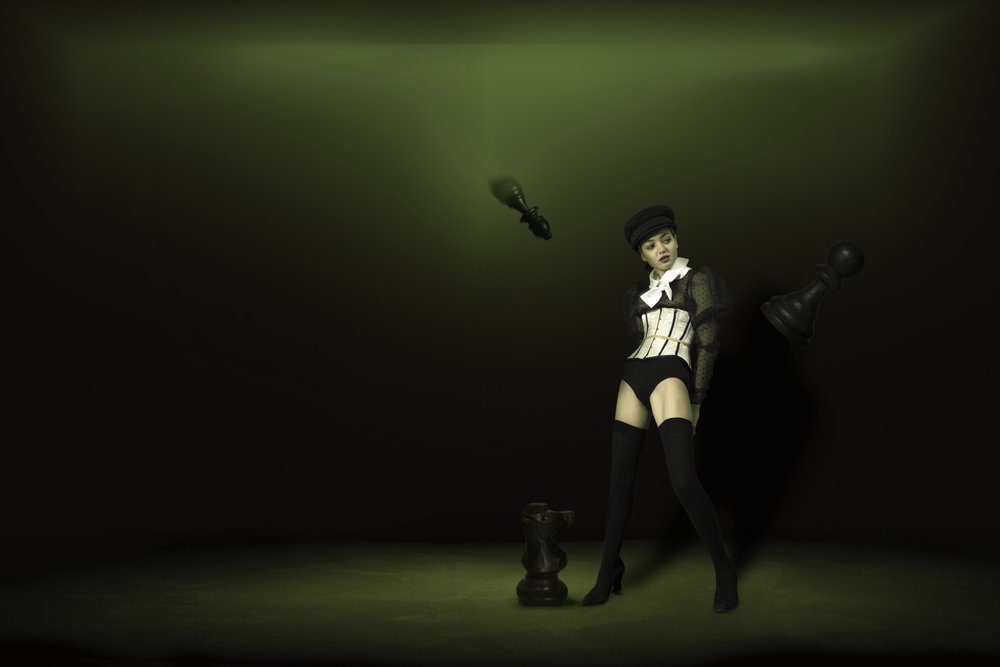  作： 