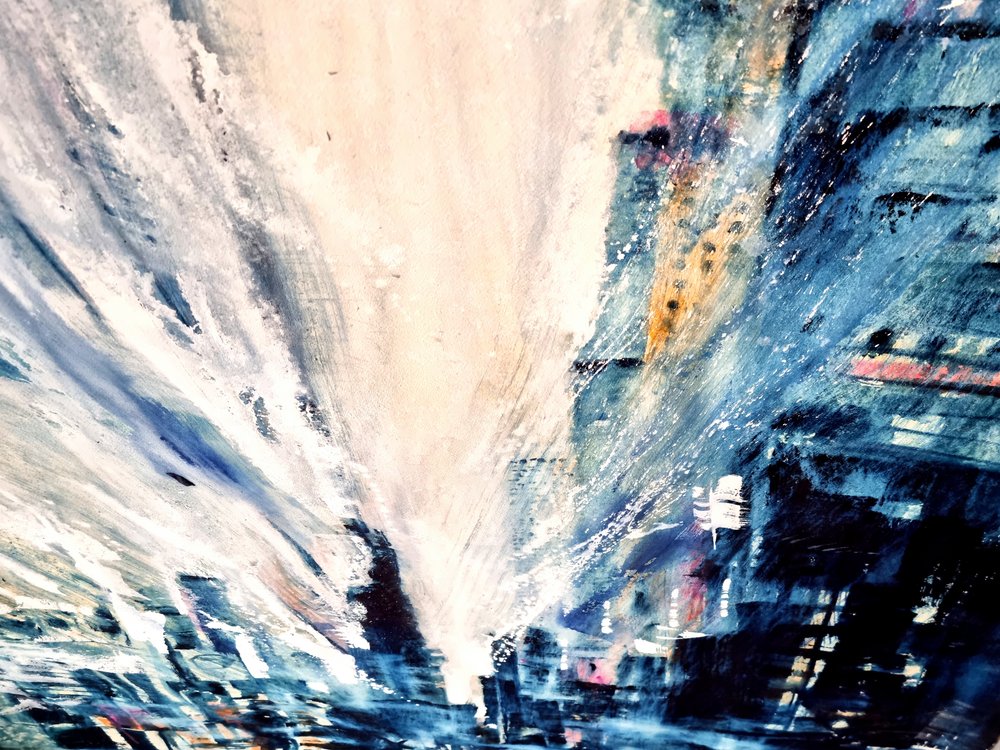 都会の夜景 作： 