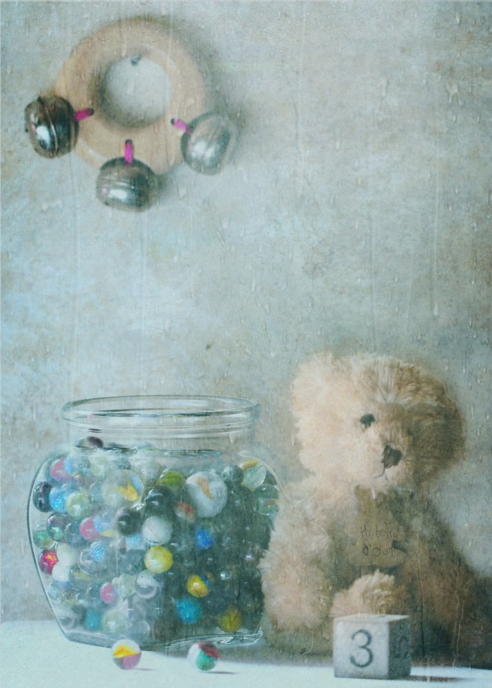 「幼少期の静物画」 作： 