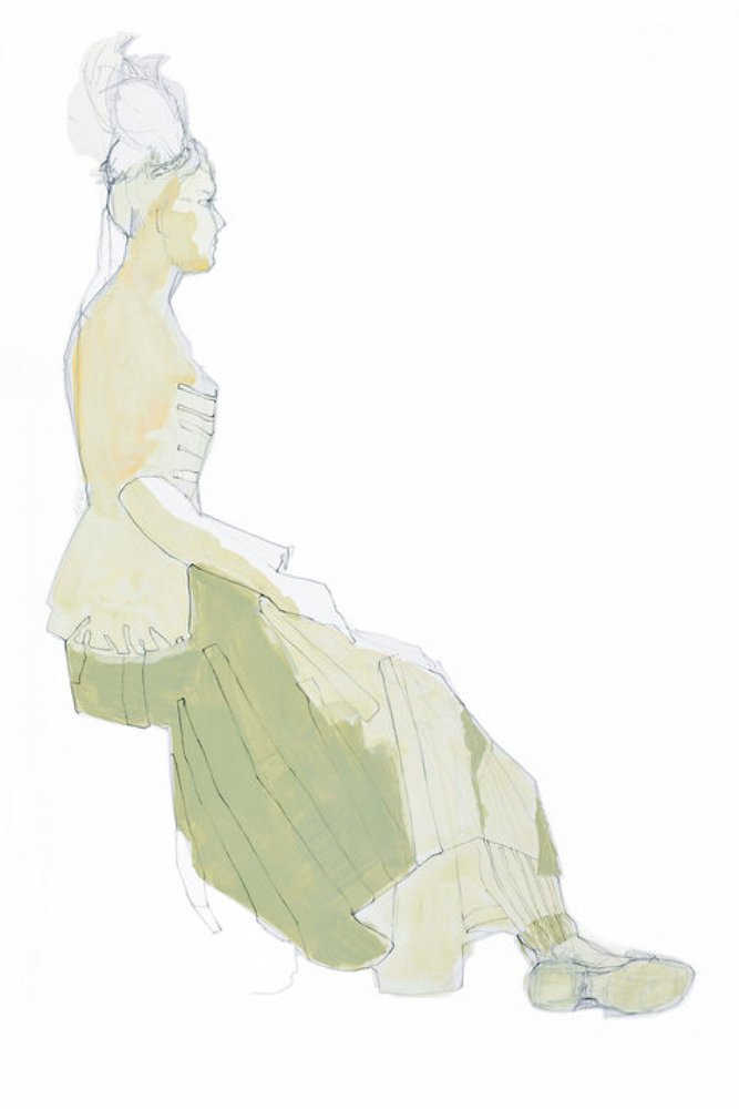 優雅な時代を彩る淑女 作： 