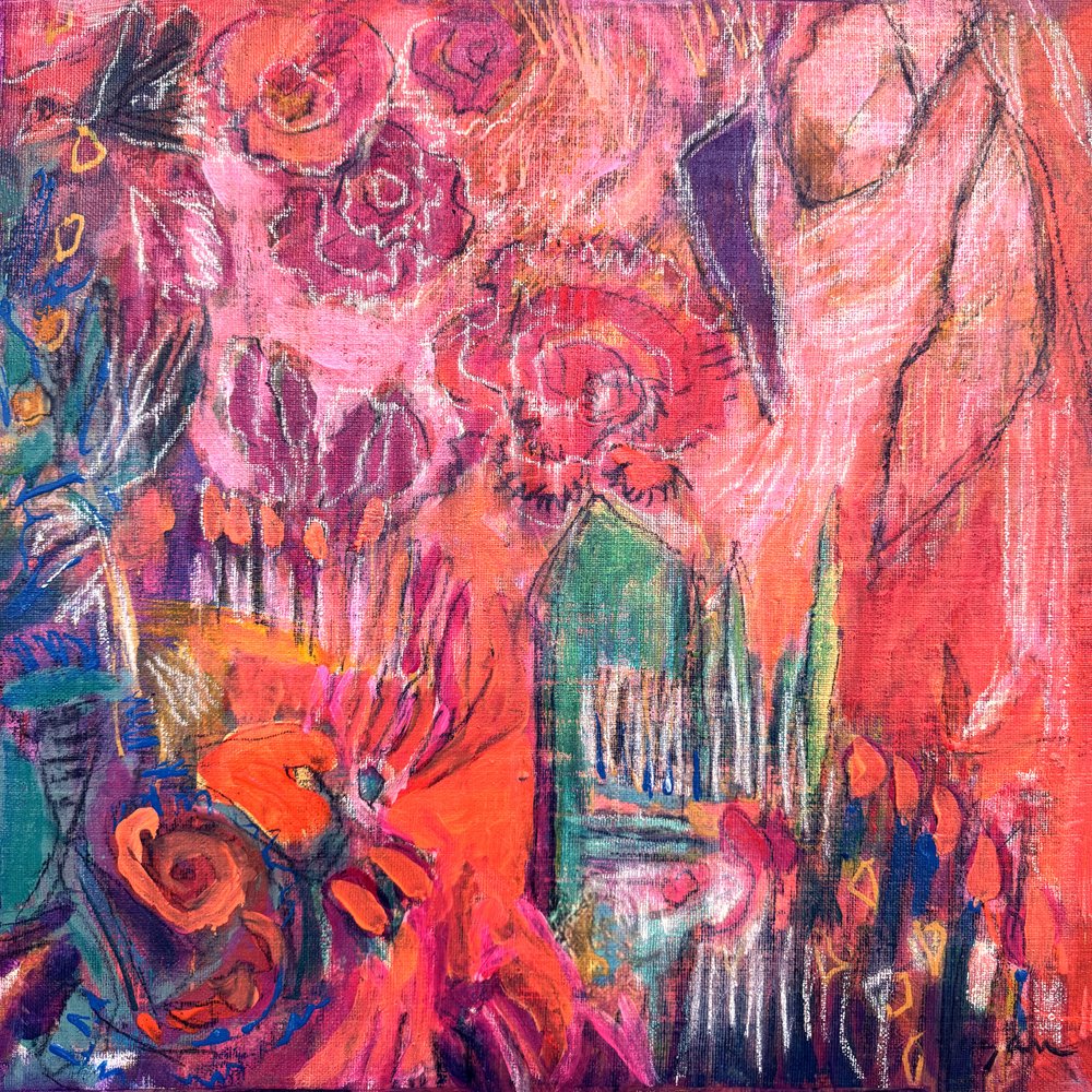 鮮やかな花の夢 作： 