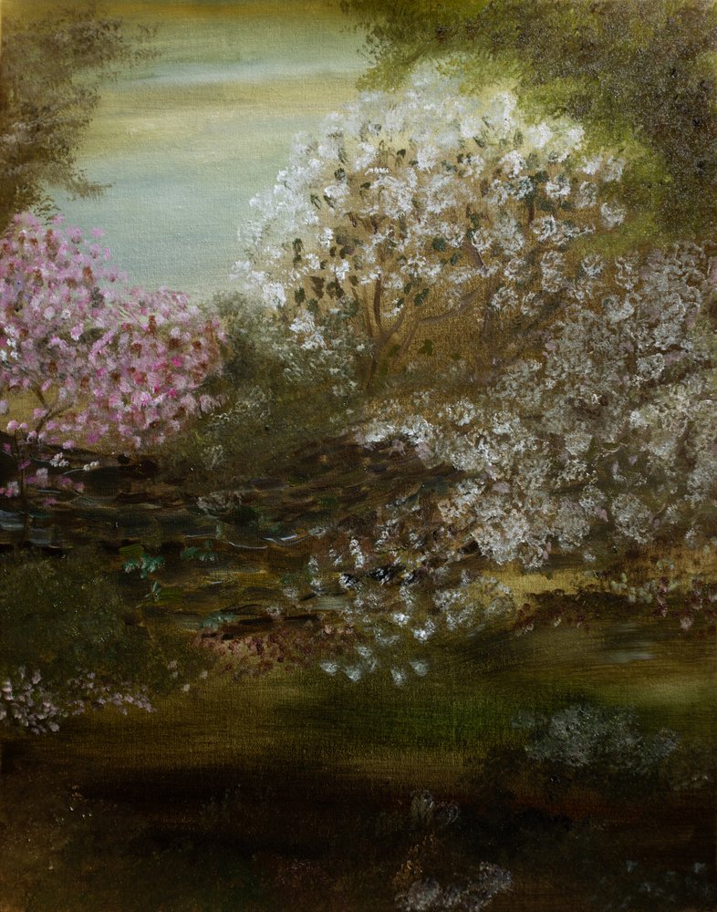 春の花園 作： 