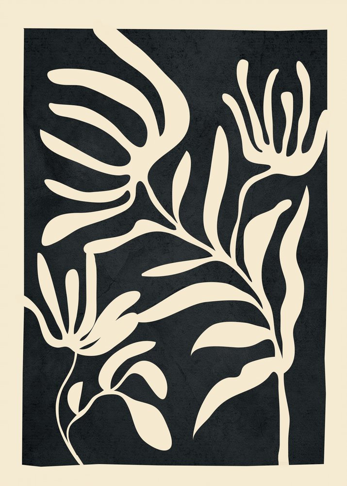 抽象的な植物の形態 作： 