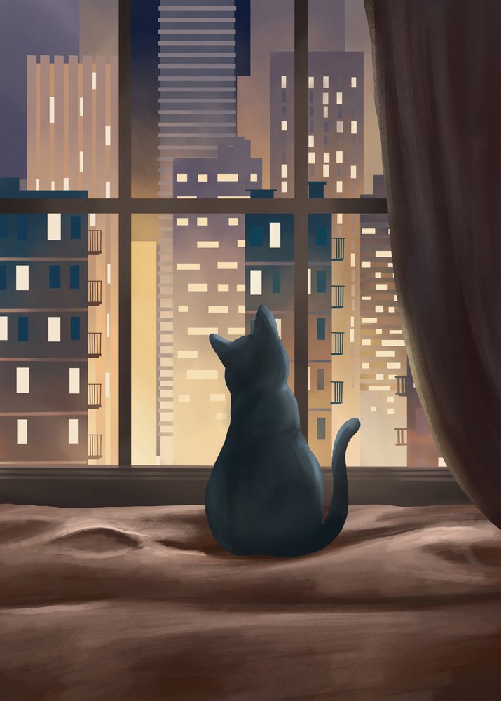 ブラック・キャット・シティ・グロー 作： 