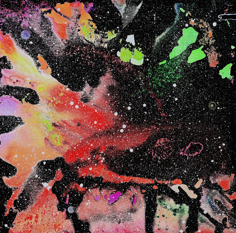 宇宙の色彩の爆発 作： 