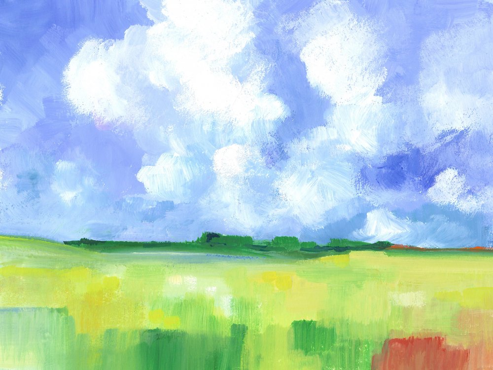 抽象的な風景 03 作： 