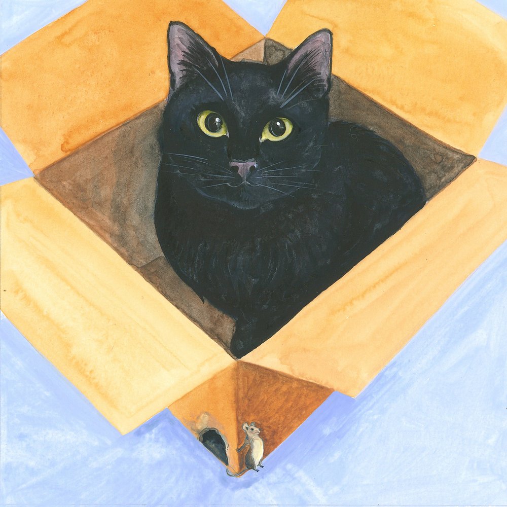 箱の中の猫 作： 