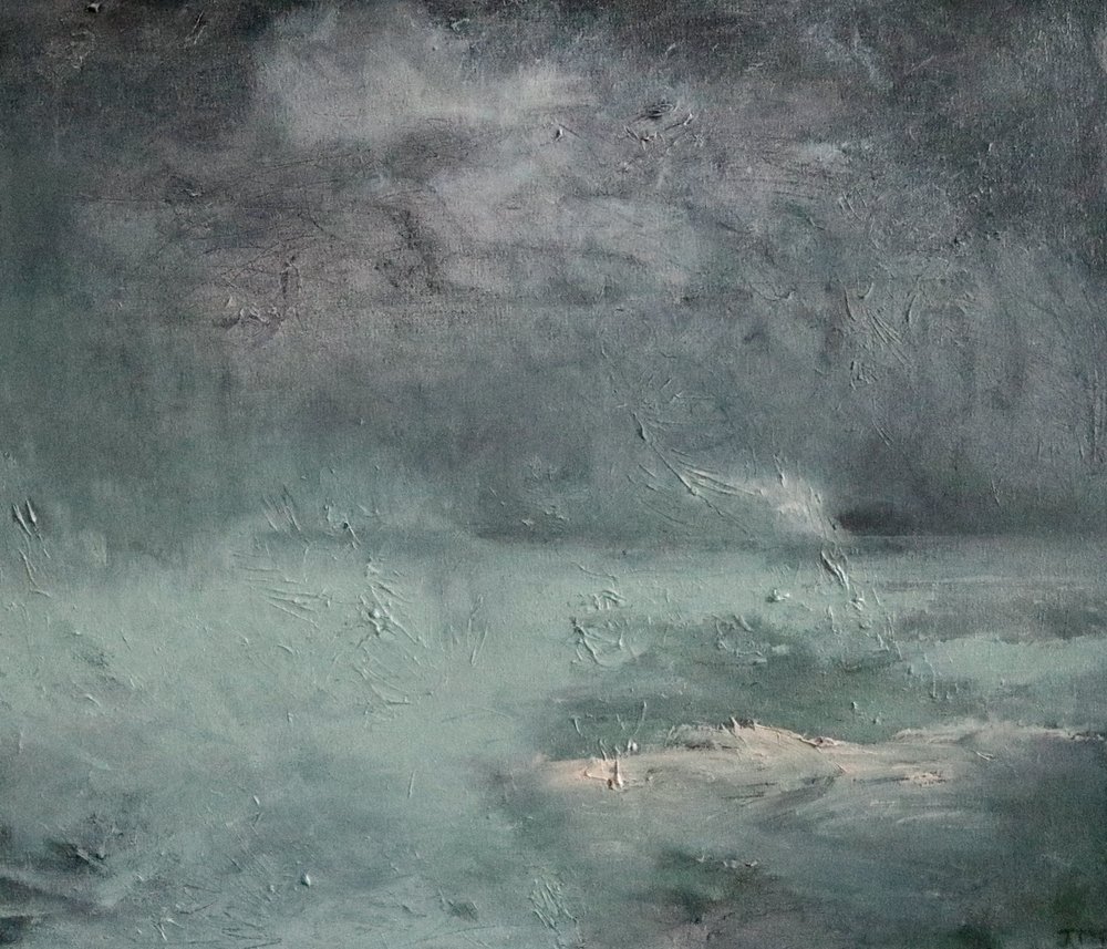 霧に包まれた海の深淵 作： 