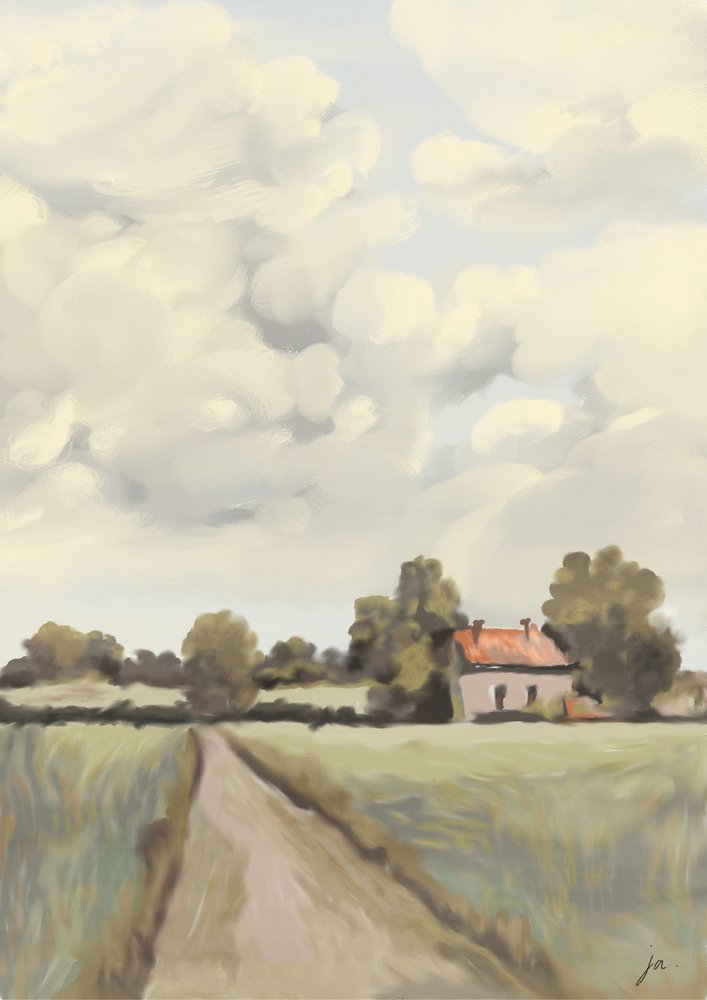  作： 