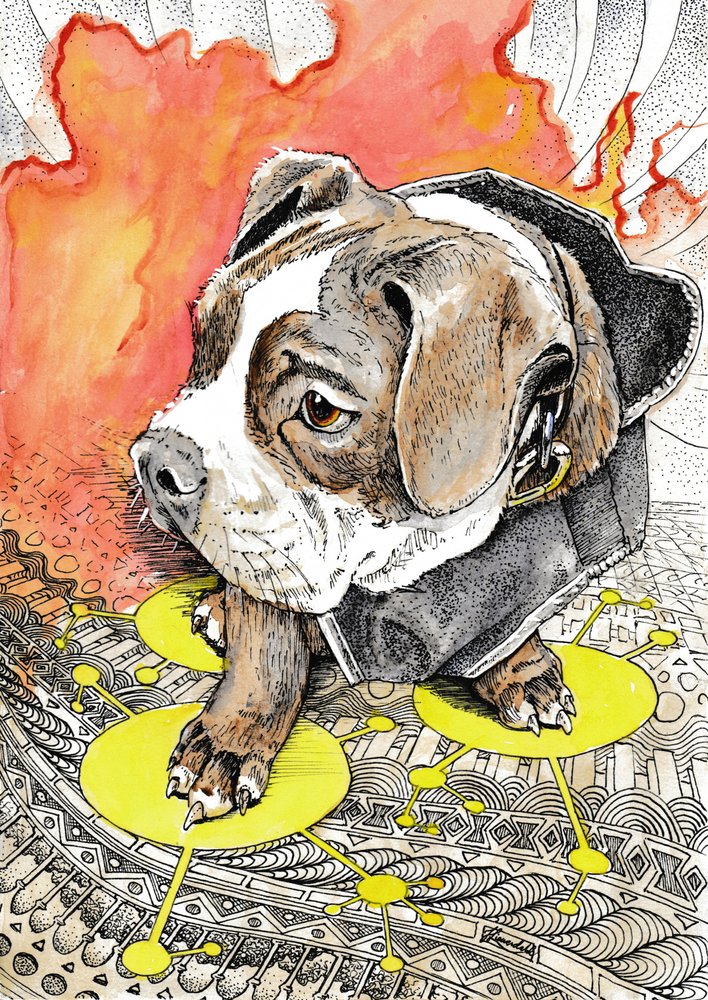 子犬の燃えるような旅 作： 