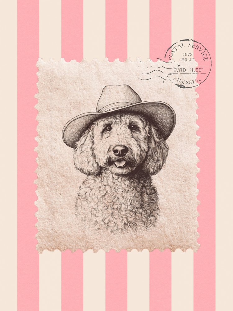 ドゥードル・ドッグ・スタンプ 作： 