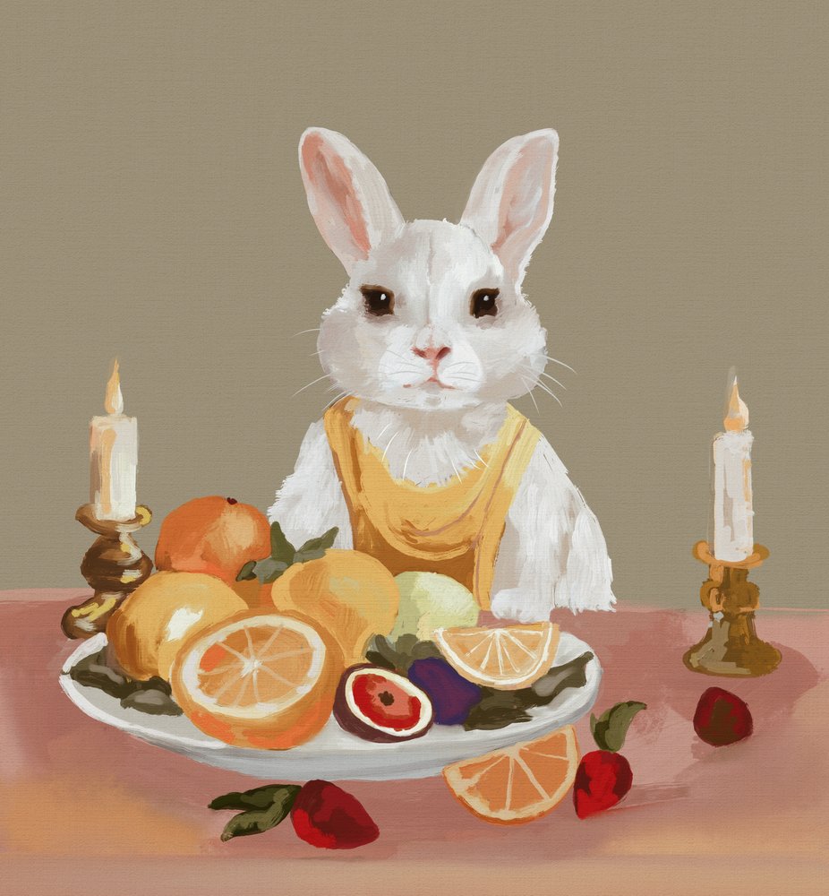 白うさぎの饗宴 作： 