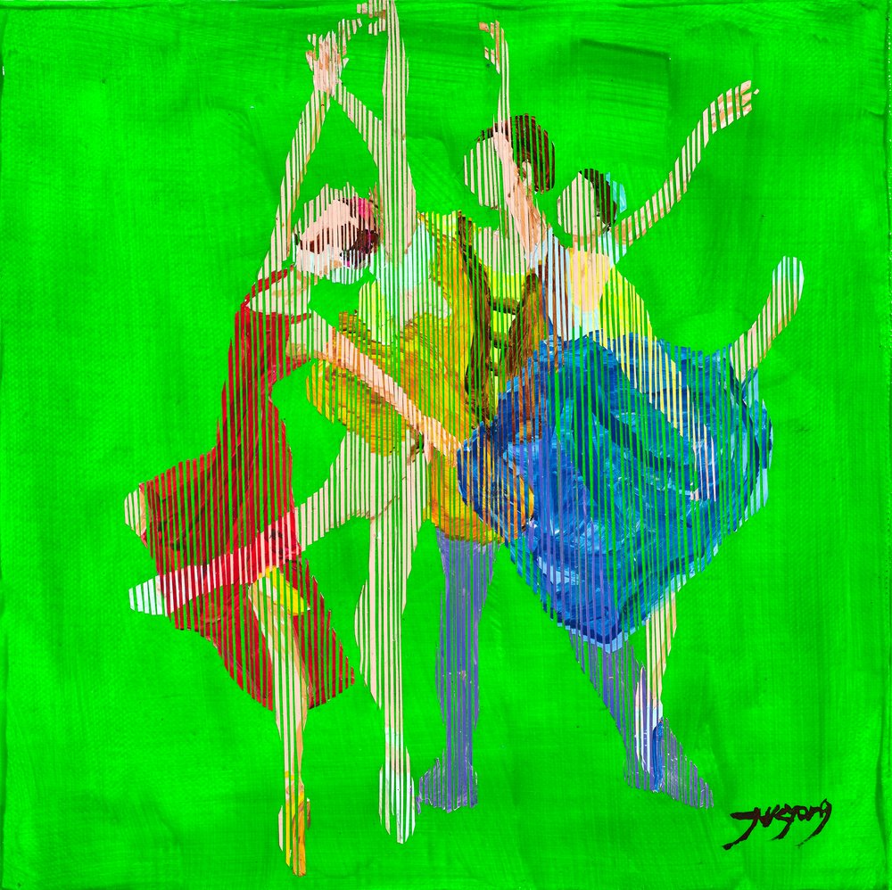  作： 