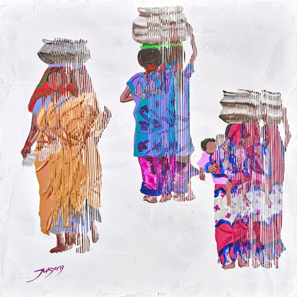  作： 