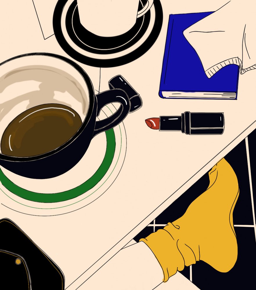 ゆったりとしたコーヒータイム 作： 