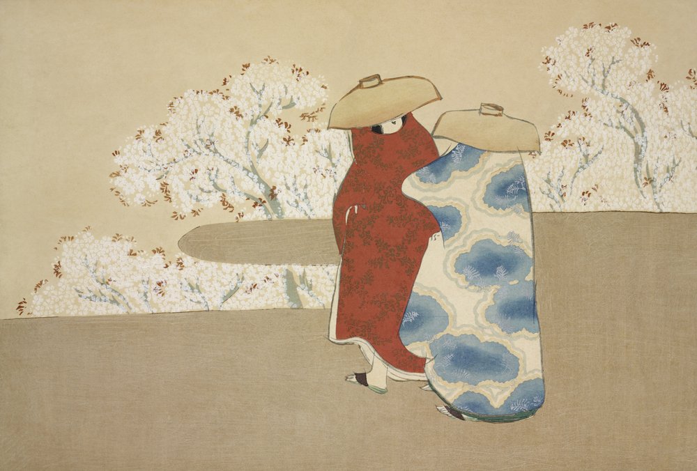  作： 上坂雪花