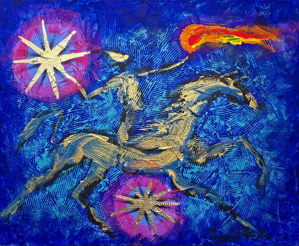 炎の宇宙の騎士 作： 