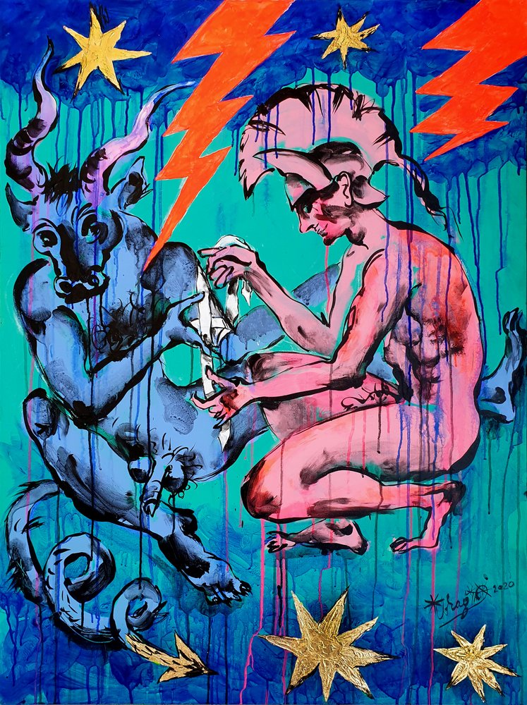  作： 